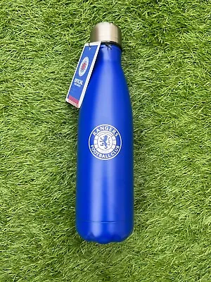 £14.99 • Buy Official Glasgow Rangers FC Thermal Aluminium Red Flask Water Bottle Coffee BNWT
