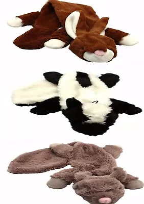 Happy Pet Unstuffed Empty Soft Dog Toy Safe On Gums Teeth Rabbit Chipmunk Skunk • £7.39