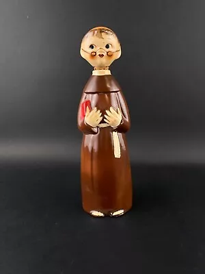 Vintage Monk Priest Decanter Ceramic 11  Size Japan • $29.99