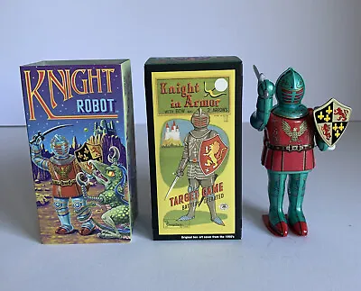 Masudaya Vintage Toy Robot Mini Knight In Armor Made In Japan Works • $90