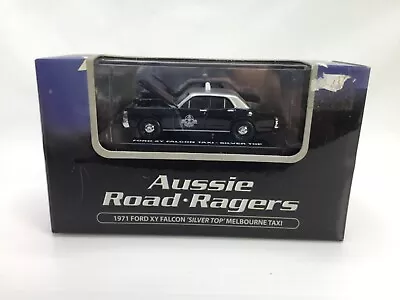 1:64 Aussie Road Ragers 1971 Ford XY Falcon ‘Silver Top’ Melbourne Taxi • $28.95