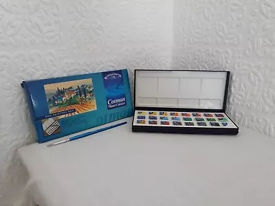 Winsor & Newton 24 Colours Cotman Watercolour Pan Painting 'Travel Set' • £25