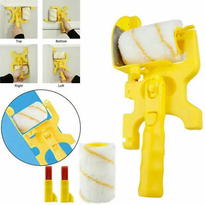 $16.99 • Buy Multifunctional Roller Paint Brush Clean-Cut Paint Edger Wall Painting Tool US