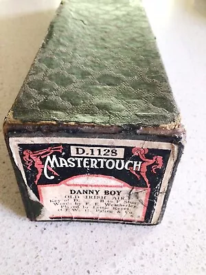 Vintage Mastertouch Pianola Sheet Music Roll - Danny Boy • $15