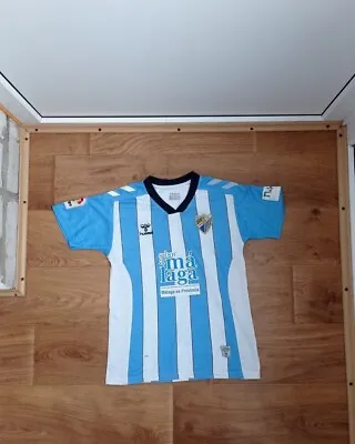 Malaga Home Football Shirt 2022 - 2023 Hummel Soccer Jersey Size Youth L Boys • $19.99