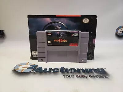Super Nintendo SNES Mortal Kombat II Video Game • $24.99