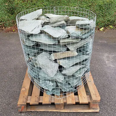 Green Slate Garden & Landscaping Rockery Stone 250mm • £275.51