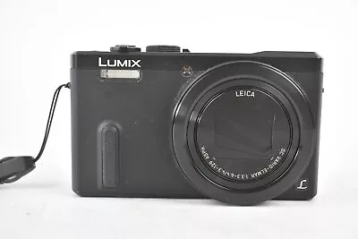 Panasonic Lumix DMC-TZ60 18.1MP Digital Camera Black Working With Black Case • £79.99