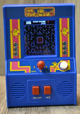 Ms. Pac-man Retro Mini Arcade Handheld Game Bandai Namco - WORKS GREAT • $9.99