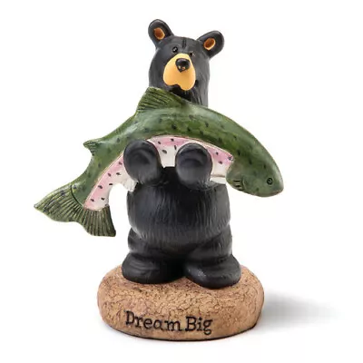 $18.99 • Buy Black Bears By Jeff Fleming Bearfoots  Dream Big  Fishing Rustic Cabin