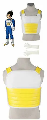 Armor Gloves Vegeta Cosplay Costume Super Saiyan Battle Vest • $19