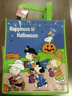 Peanuts Halloween Trick Or Treat Tote Bag • $9.50