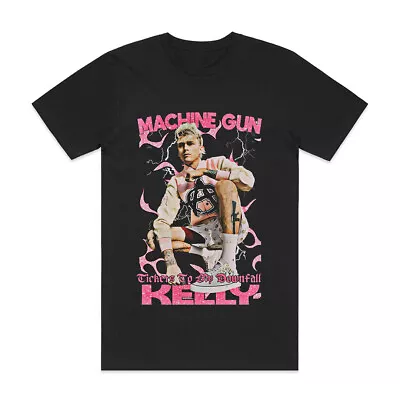 Custom T Shirt Mgk Machine Gun Kelly Music Hip Hop R&b Vintage Tee Artist Pop • $25.73