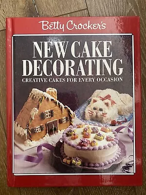 Vintage 1994 Betty Crocker’s New Cake Decorating Cookbook Recipes Cook Book • $39.99