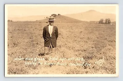 Postcard RPPC Oregon Medford OR Hanley Hoover Ranch 1940s Unposted SSSS • $12