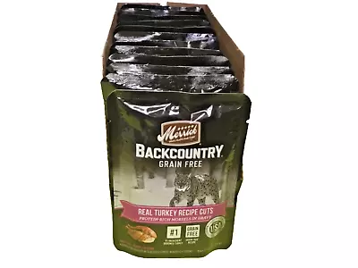12)  Merrick Backcountry Grain Free Real Turkey High Protein MorselsWet Cat Food • $19.95