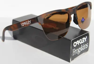 OAKLEY Frogskins Lite Sunglasses SHIBYUA Japan Tortoise/Prizm Bronze OO9374-4163 • $124.99