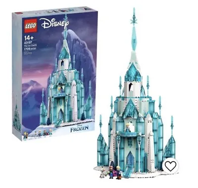 $200 • Buy Lego Disney 43197 The Ice Castle Building Kit 1709 Pcs Princess Gift Set 