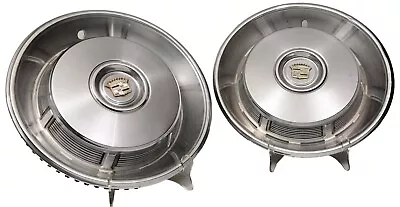 2 Vintage 1967 Cadillac Hubcaps • $39