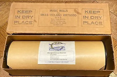 Mills Violano Virtuoso Recut Paper Music Roll #2901 Special German Waltz Roll (O • $124.99