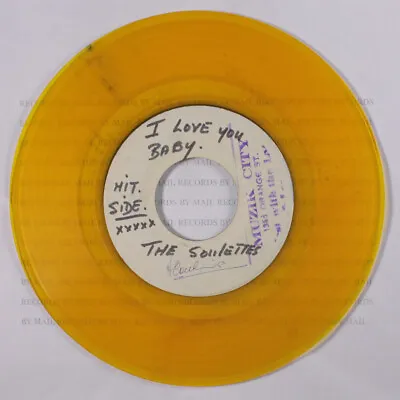 £282.42 • Buy SOULETTES / ROLAND ALPHONSO & SOUL BROS I Love You Baby / Song Of Love BLANK H