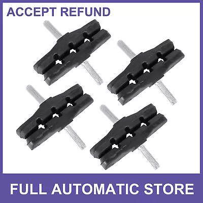 4 Pair Cantilever Bike Brake Pad Bicycle Block Shoes Pads Mountain Bike MTB 70mm • $12.49