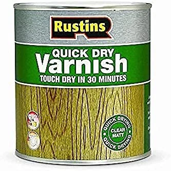 £14.48 • Buy Rustins AVMC500 Vernis à Séchage Rapide - Clair Matt - 500ml