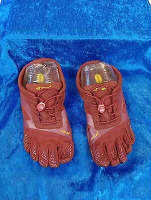 New Burgundy  Vibram Bikilas 5 Fingers 8-8.5 EU 39 • $50