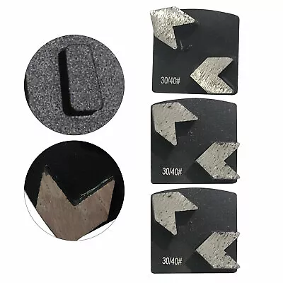 3* Metal Bond Diamond Grinding Disc Segment Lavina Edco Floor Grinder Grit 30/40 • $20.19