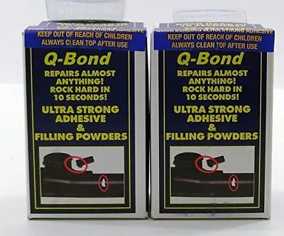 Q Bond Repair Kit Small Quick Bonding Adhesive 2 Pack • $42.72