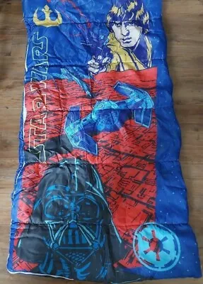 VTG Star Wars Darth Vader Luke Skywalker Childrens Sleeping Bag  • $19