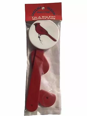 Cardinal Redbird Mailbox Decoration Replacement Mailbox Flag • $9.97