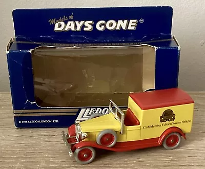 LLEDO Days Gone 1933 Packard Town Van Club Member Edition Winter 1986/87 Boxed • £2.95