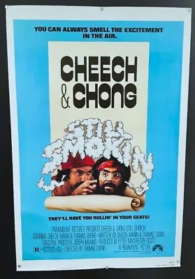 Cheech And Chong Still Smokin' Original Movie Poster 1983   *Hollywood Posters • £216.86