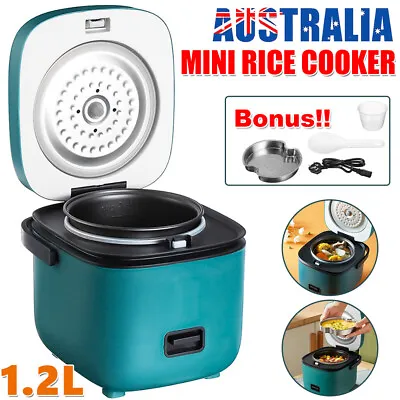 1.2L Mini Rice Cooker Travel Small Non-stick Pot For Cooking Soup Rice Stews NEW • $31.77