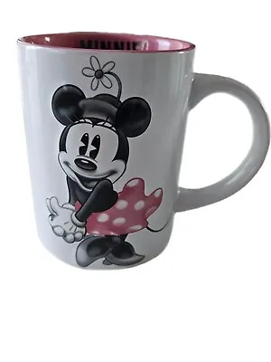 Jerry Leigh Disney World Minnie Mouse 3D Embossed Coffee Mug Cup 14 Oz   • $11.65