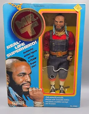 VTG 1983 Mr. T Real Life Superhero 12  Action Figure A-Team Galoob New In Box • $169.99