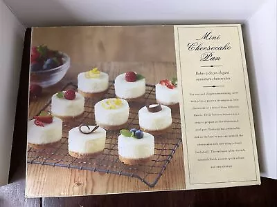 Vintage 2004 Williams Sonoma Kitchen Mini Cupcake Cheesecake Pan - Complete • $14.99