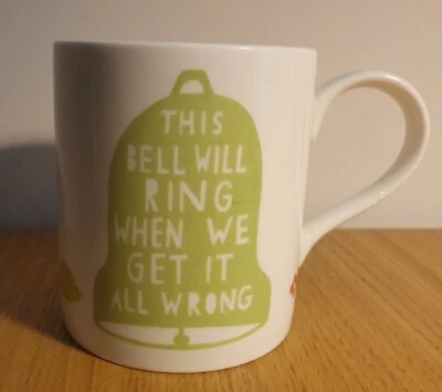 £7.99 • Buy Rob Ryan This Bell Will Ring Ceramic Mug 400ml
