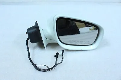 W211 Mercedes Passenger Right Side Rear View Door Mirror Cover Glass White OEM • $100
