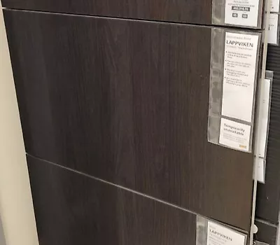 IKEA LAPPVIKEN Door/drawer Front Black-brown 23⅝ X15  BRAND NEW • £37.99