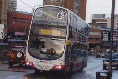 £0.45 • Buy Bus Photo, First Sheffield Photograph Picture,yn06upz Volvo Double Decker 37146.