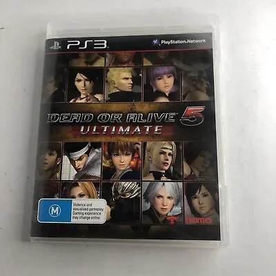 Dead Or Alive 5: Ultimate - PlayStation 3 PS3 - Complete With Manual • $85