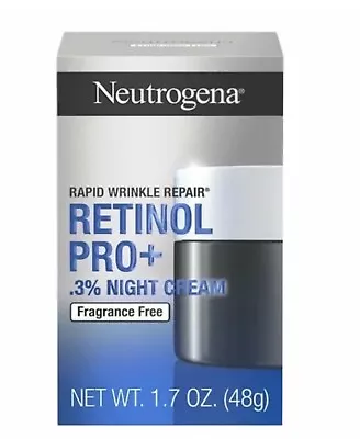 Neutrogena Rapid Wrinkle Repair Retinol Pro + .3% Night Cream 1.7 OZ (48g) • $19