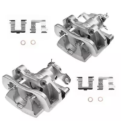 2x Rear Disc Brake Calipers W/Bracket For Ford Mustang 2015-2020 L4 2.3L V6 3.7L • $141.99