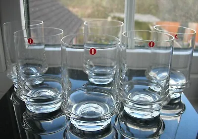 Iittala  Marski  - Six Water Glasses  - Tapio Wirkkala • £65