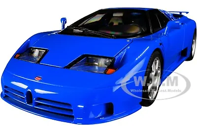 Bugatti Eb110 Ss Super Sport French Racing Blue 1/18 Model Car By Autoart 70917 • $229.99