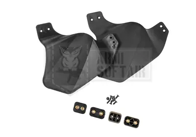 FMA TACTICAL FAST HELMET Side Cover EAR PROTECTION POLYMER BLACK AIRSOFT • £10.84