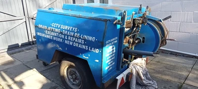 £1 • Buy Trailer Mounted Drain Jetter And Drain Camera