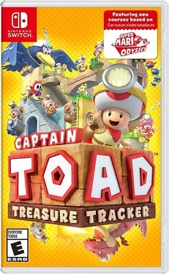 Captian Toad: Treasure Tracker For Nintendo Switch [New Video Game] • $81.46